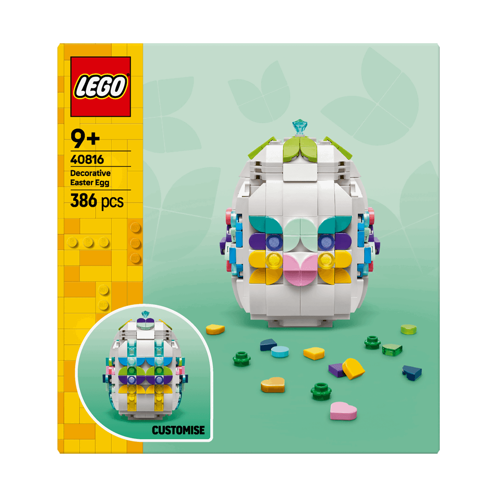 LEGO Decorative Easter Egg Toy for Kids 40816